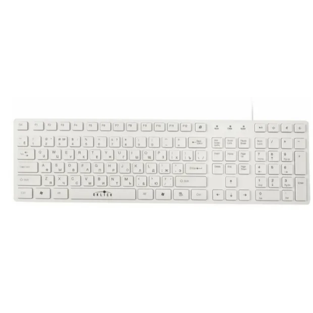 Клавиатура Oklick 556S (белый)